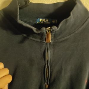 Navy blue ralph lauren sweater 3xlt